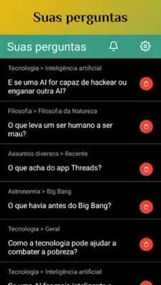 Qandac - Perguntas e Chat android App screenshot 1