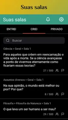 Qandac - Perguntas e Chat android App screenshot 2